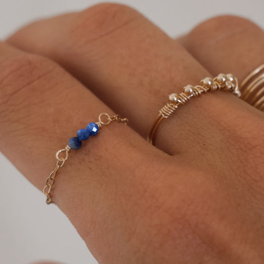 Bague Isabelle - Lapis Lazuli