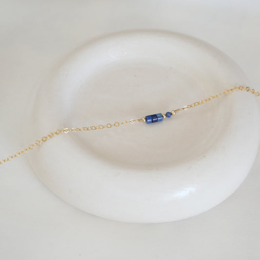 Collier La Croisette - Lapis lazuli