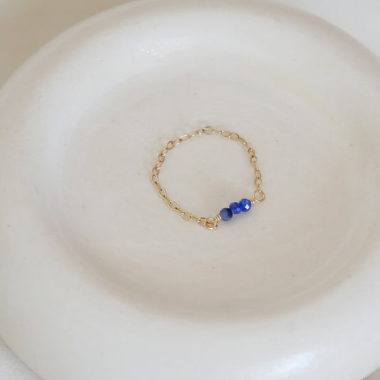 Bague Isabelle - Lapis Lazuli